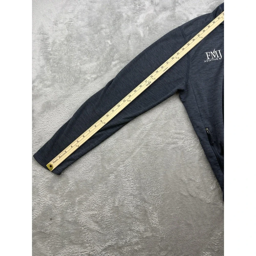 The North Face Men's Size Medium Grey Fleece Jacket 